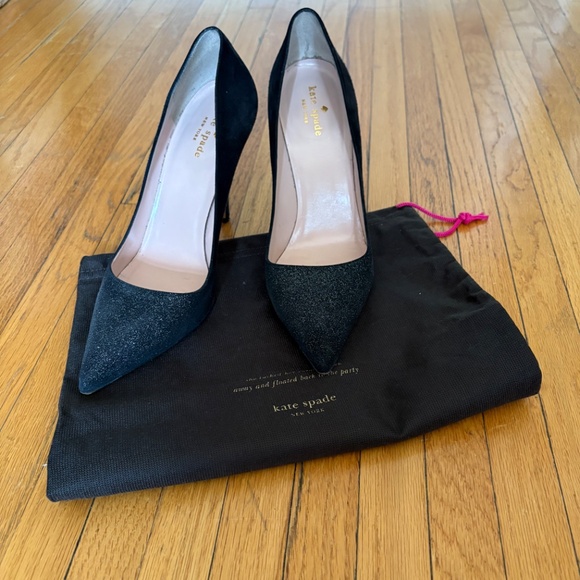 Kate Spade Licorice Pumps - Sz 9 - Picture 4 of 8